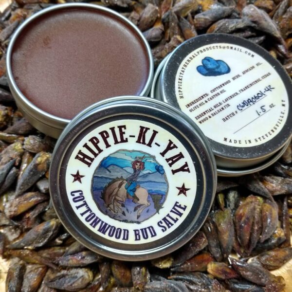 Cottonwood Bud Salve 1.5oz Tin Screw Top - Image 2