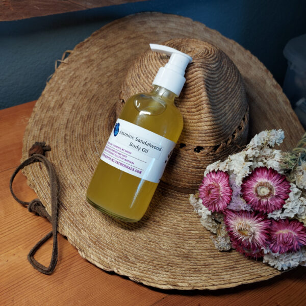 Jasmine and Sandalwood Massage Oil